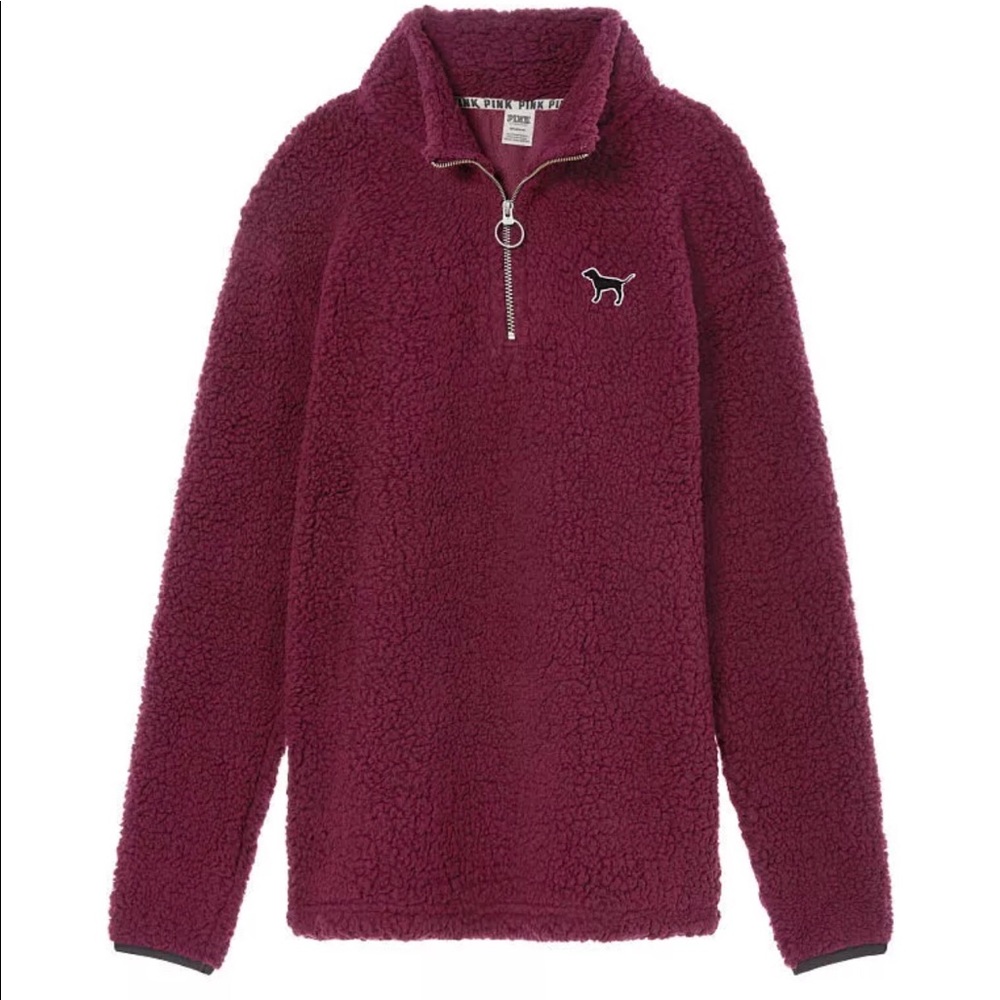 PINK VS Sherpa size large